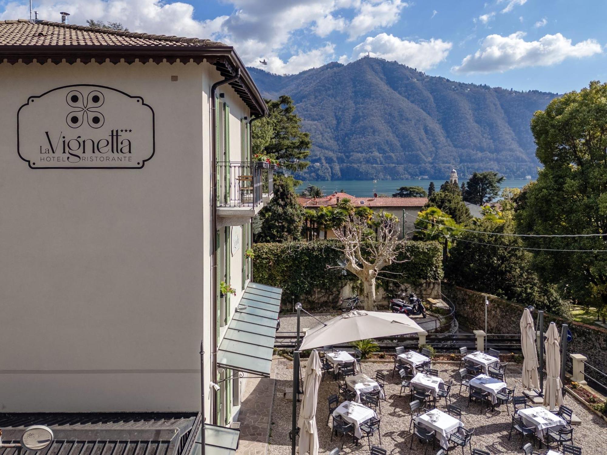Hotel Ristorante La Vignetta Cernobbio Exterior photo