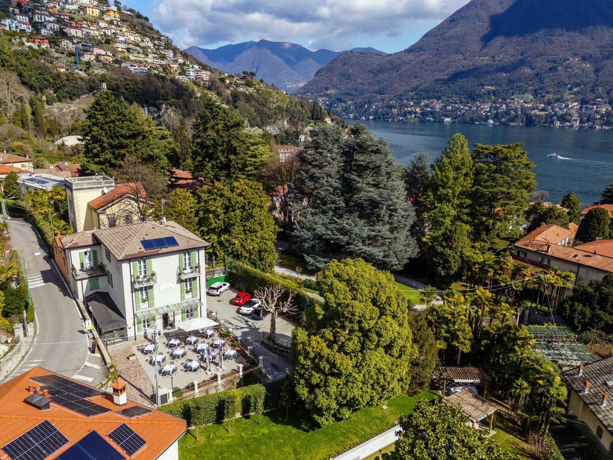 Hotel Ristorante La Vignetta Cernobbio Exterior photo